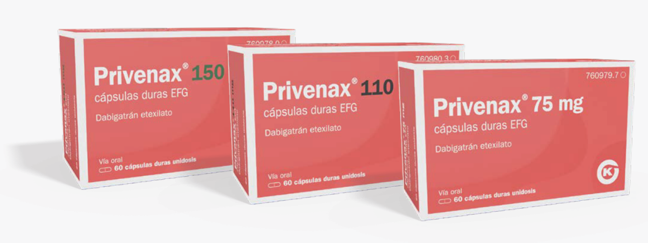 Kern Pharma lanza el anticoagulante Privenax para la prevención