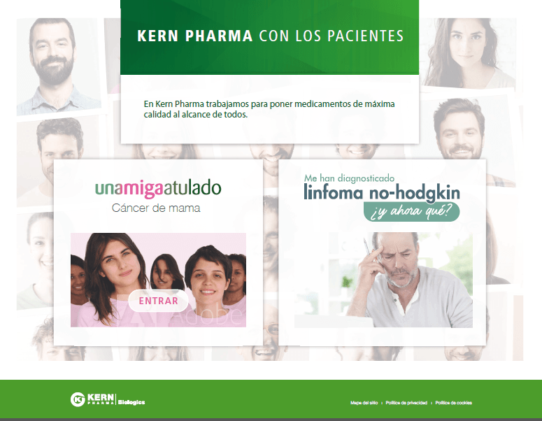 Kern Pharma con los pacientes