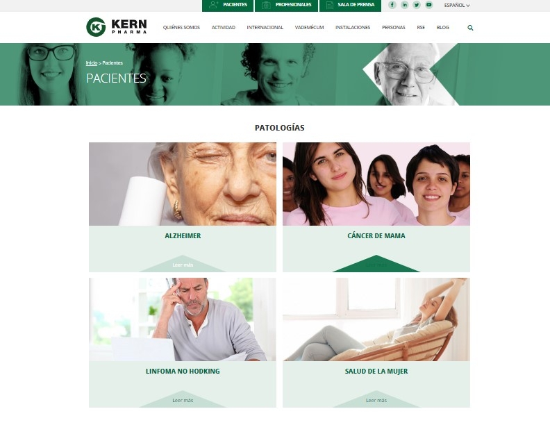 Kern Pharma web