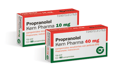 Propranolol Kern Pharma EFG