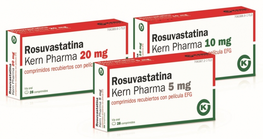 Rosuvastatina Kern Pharma EFG
