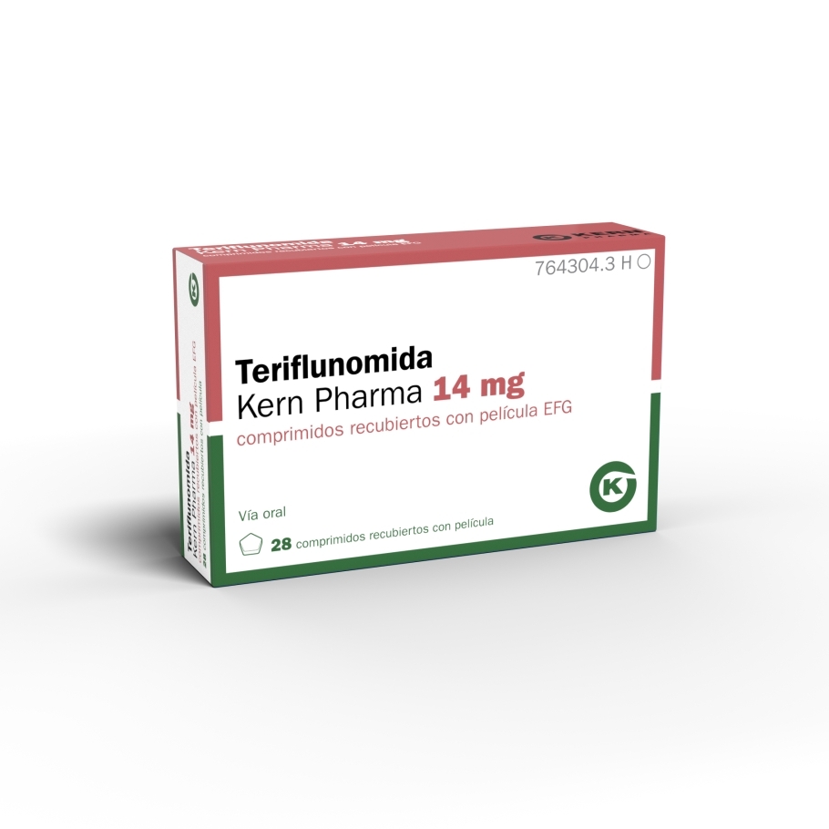 Teriflunomida 14 mg Kern Pharma 