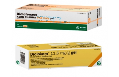 Diclofenaco y DicloKern 