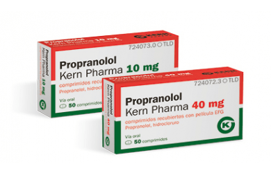 Propranolol Kern Pharma EFG